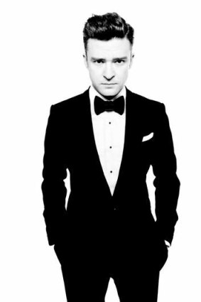 Immaculately composed: Justin Timberlake is positioning himself as pop's elder statesman.