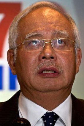 Malaysian Prime Minister Najib Razak.