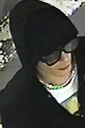 A store photograph of the man police want to speak to over an armed robbery in Ardeer.