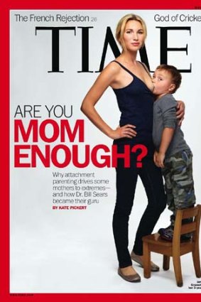 The controversial <i>Time</i> magazine cover.