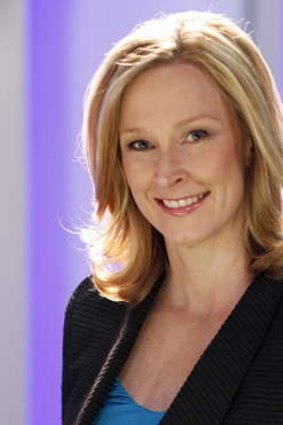 Capable hands: <i>7.30</i> host Leigh Sales says anxious dreams aside, she is bound to her job because she doesn?t 'want to watch someone else do it'.