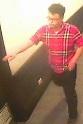 Police have released CCTV footage of the sex attack suspect.