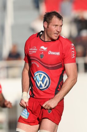 Former All Black Ali Williams, pictured during his time with Toulon.