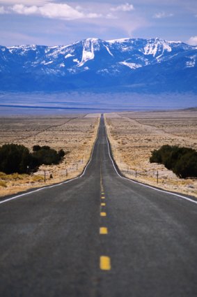 The loneliest road in America ... Highway 50.