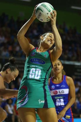 On a roll: Vixens captain Bianca Chatfield.