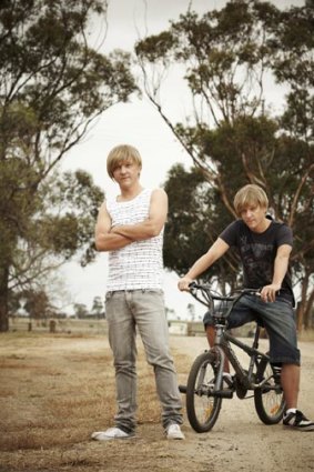 Daniel and Nathan, from Chris Lilley's <i>Angry Boys</i>.