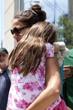 Generous visiting rights ... Tom Cruise will be able to see his daughter regularly after he came to an agreement with Katie Holmes.