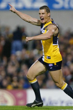 The Eagles' games record holder Glen Jakovich with 276 appearances.
