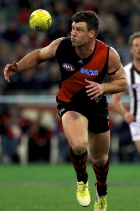 David Hille was Essendon's first pick in the 1999 draft after the Bombers were thrown out of the first two rounds.