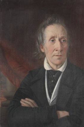 Portrait of John Pascoe Fawkner, founder of Melbourne, 1856 oil on canvas;  William Strutt.