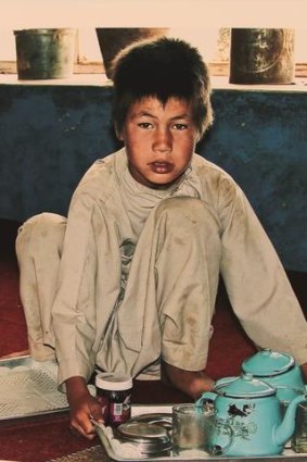 A photograph by Hazara refugee Abdul Rarim Hekmat from his exhibition.