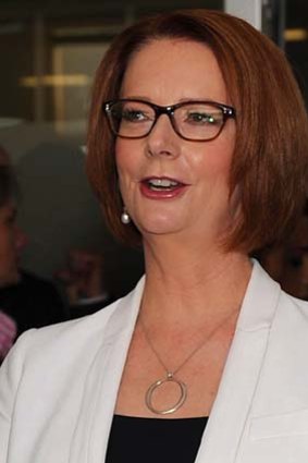 Crackdown: Julia Gillard.