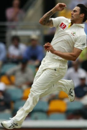 Wicket ways ... Mitchell Johnson needs some scalps to banish the doubts and doubters.