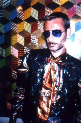 Australian artist David McDiarmid  in 1986.