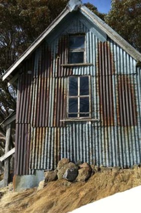 Cope Hut on the Bogong High Plains.