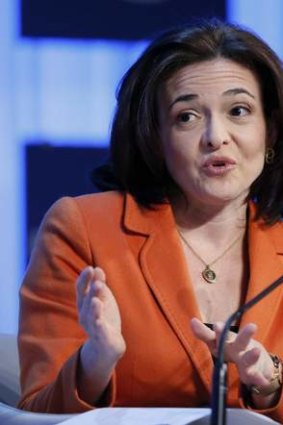 'Women still have two jobs' says Sheryl Sandberg.