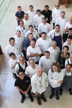 International and Australian chefs who are participationg in the Crave, Sydney Internationa Food festival.