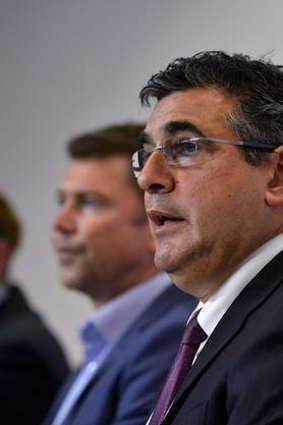 Andrew Demetriou says alcohol is a major problem in drug use.