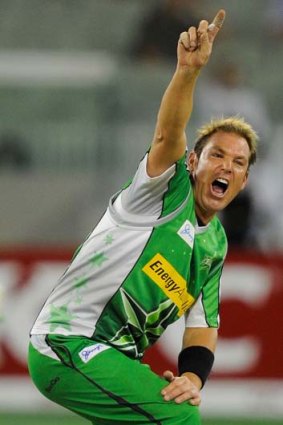 "I have absolutely no doubt that I could come out and rip 'em and be effective and do pretty well" ... Shane Warne.