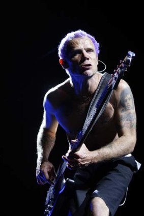 Flea of the Red Hot Chili Peppers.