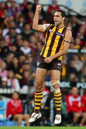 Shaun Burgoyne's value to the Hawks' flag push could not have been better demonstrated than against the Swans.