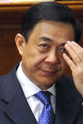 Bo Xilai &#8230; fall from grace.