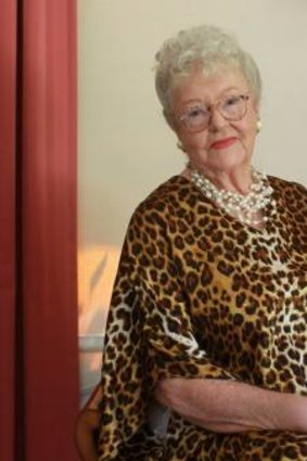 Joy Hruby, 87-year-old chat show host on TVS Joy's World, shot in her garage at Botany.