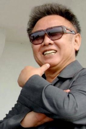 Former North Korean leader Kim Jong-il.
