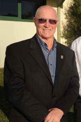 Raiders chairman John McIntyre.