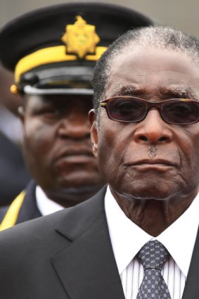 Robert Mugabe in more recent times.