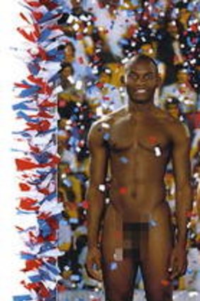 <i>Vive la France</i>, by the French artists Pierre Commoy and Gilles Blanchard, has been censored.