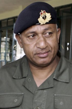 Frank Bainimarama ... interim leader.