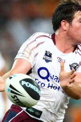 Don't look now . . . Jamie Lyon returns from injury for the Sea Eagles.