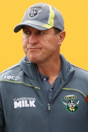 Canberra Raiders coach David Furner.