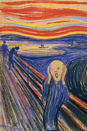 <i>The Scream</i> by Norwegian painter Edvard Munch.