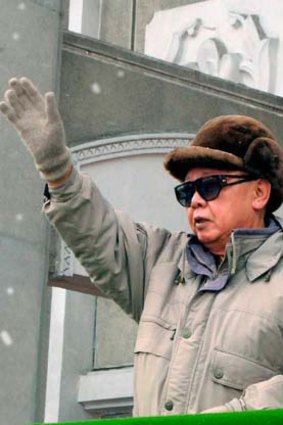 Cold comfort ... Kim Jong-il.