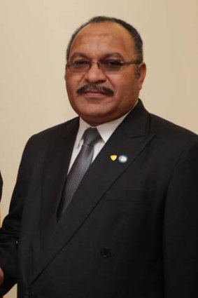 Prime Minister of Papua New Guinea Peter O'Neill.