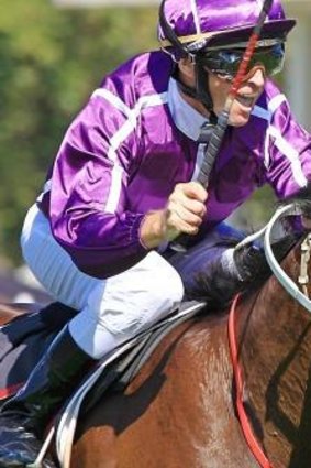 Boban, with Glyn Schofield in the saddle, wins the Chipping Norton Stakes at Warwick Farm in March this year.
