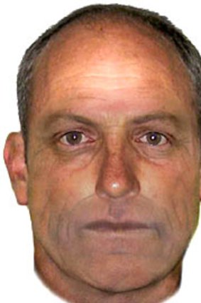 A composite photo of the man police are looking for over the rape attack.