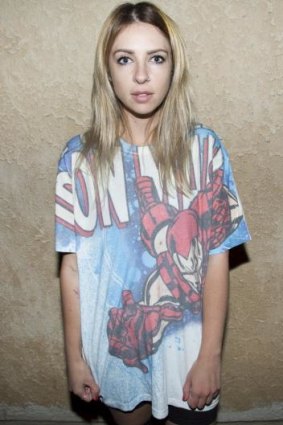 Here to play: Alison Wonderland says she's not worrying about how she looks on stage.
