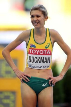 Canberra distance runner Zoe Buckman.