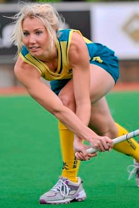 Australian hockey player Casey Eastham.