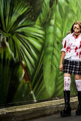 Shuffling: The zombies are coming to Canberra for Halloween.