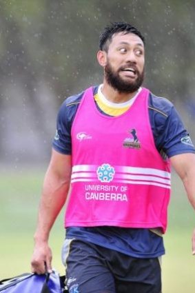 Brumbies player Christian Lealiifano will return this weekend.