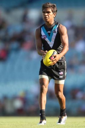Pocket-sized Jake Neade is the only player on an AFL list weighing less than 70kg.