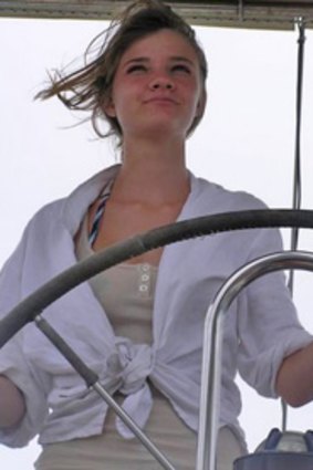 Jessica Watson hopes to become the youngest person to sail solo around the world.