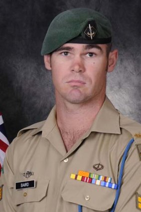 Corporal Cameron Baird, MG.