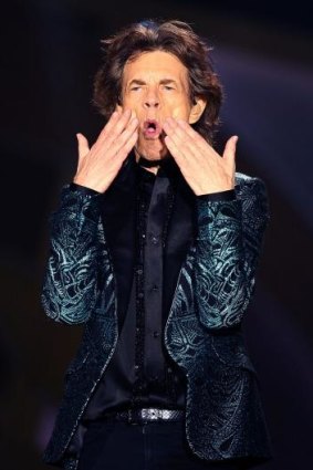 Start him up: Mick Jagger and the Rolling Stones bring their rescheduled show to Allphones Arena on Wednesday night.