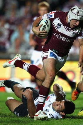 In demand: Manly's Jamie Buhrer.