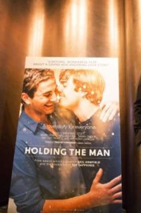 From property developer to filmmaking .. Cameron Huang at Dendy Opera Quays, which is screening <i>Holding The Man</i>.
